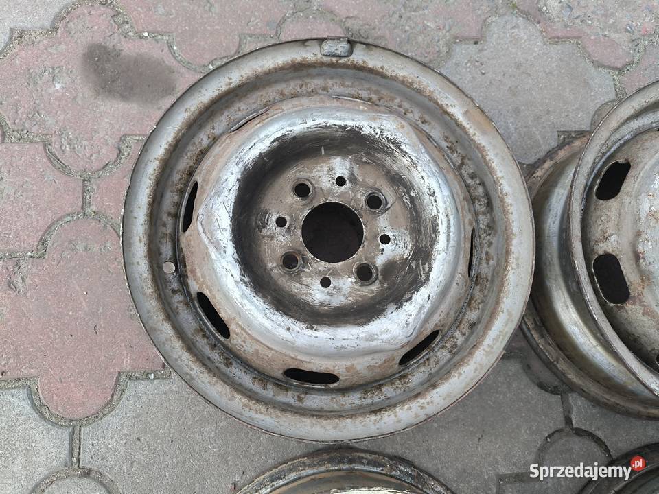 Fiat 125p felgi stalowe fasolki 45 13x4x98 podkarpackie Stalowa Wola