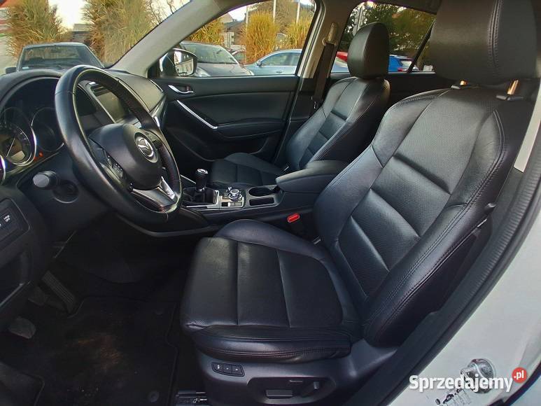 Mazda CX5 Full LED Skóra Kamera Navi Biała Perła biały wielkopolskie Słupca sprzedam