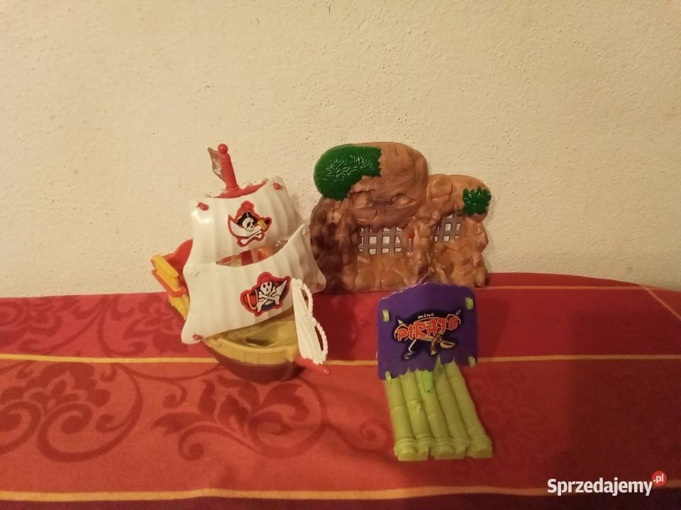 Zestaw piracki wyspa statek i tratwa Warszawa