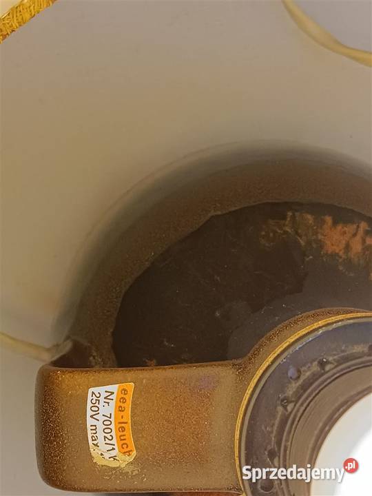 Lampy ceramiczne stojące EEA Leuchten fat lava podkarpackie