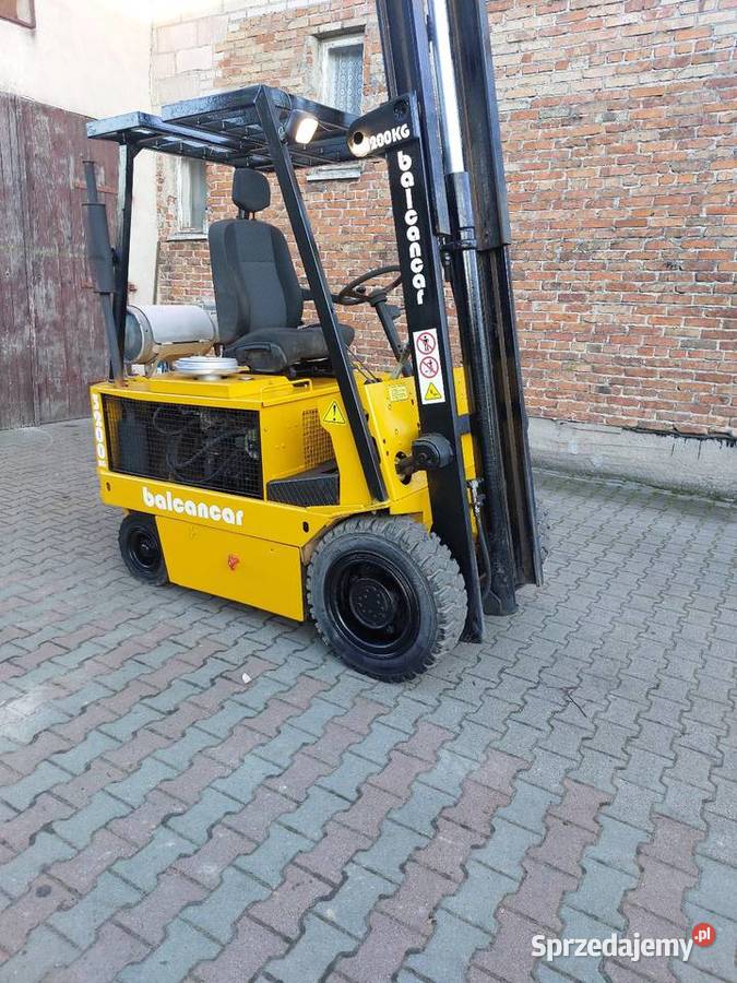 Wózek widłowy bułgar balkancar 32 tony udźwigu Sieradz