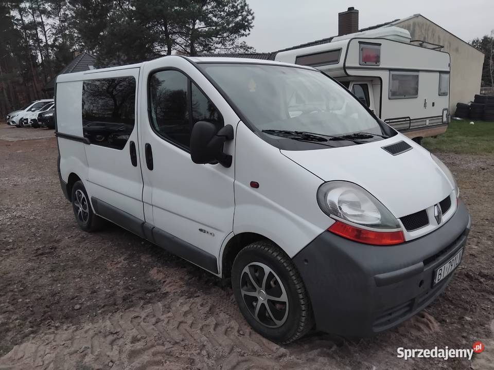 Renault Trafic 19dci 2004r 3 os podlaskie Białystok