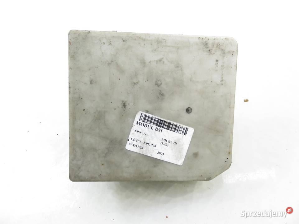 BSI NISSAN MICRA III K12 15 dCi 284B7AX620