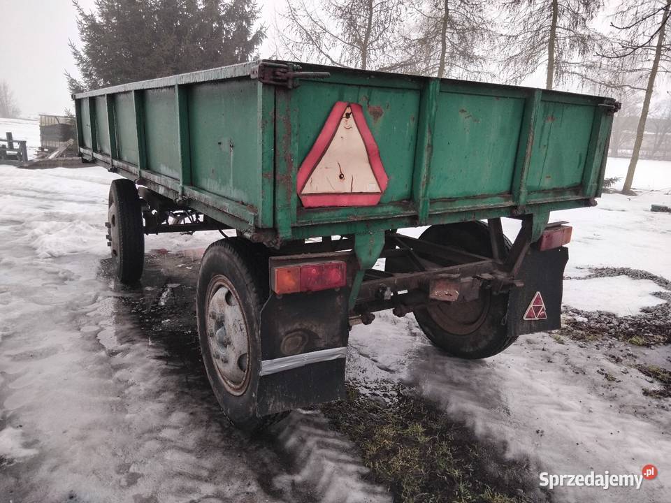 Przyczepa sztywno 4 T Napole