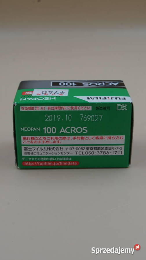 Fujifilm Neopan profesional Acros 100 36 3 Grodzisk Mazowiecki