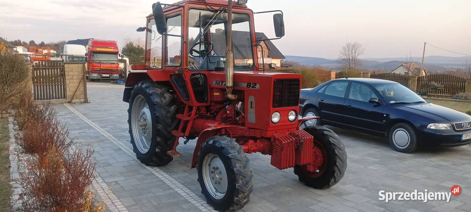 MTZ 82 Belarus 1999 przebieg 2800mtg 4x4 Bieliny sprzedam