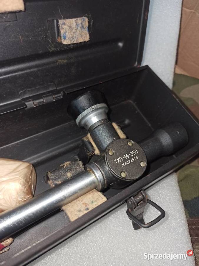 Lunetka TCHP14350 do przystrzeliwania wojskowa łódzkie