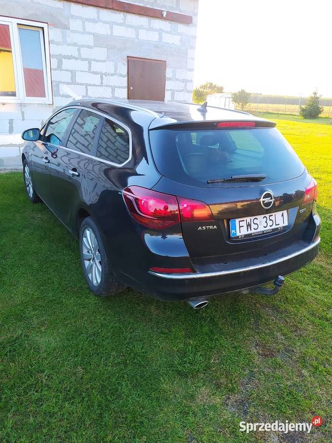 Opel Astra J 20 cdti 2013 r lubuskie Wschowa