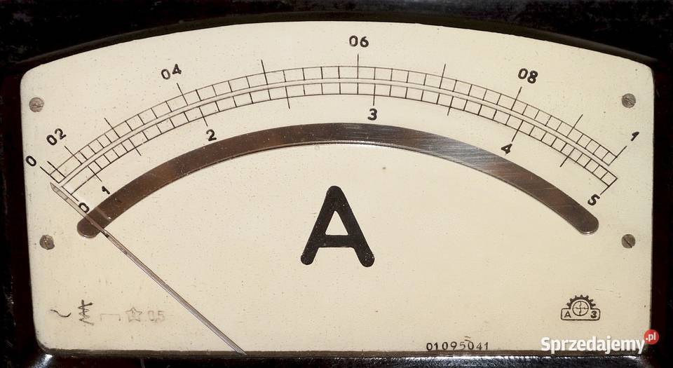 Miernik laboratoryjny amperomierz analogowy 15 A Gliwice