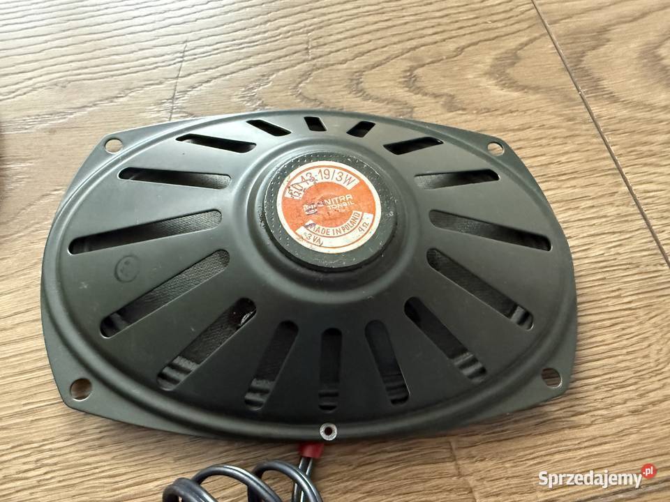 Głośniki owalne Unitra Tonsil GD1319 3W 4 Ohm sprzedam