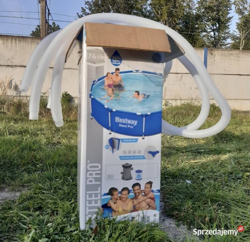 Basen stelażowy bestway steel pro okrągły Baseny dolnośląskie Wrocław