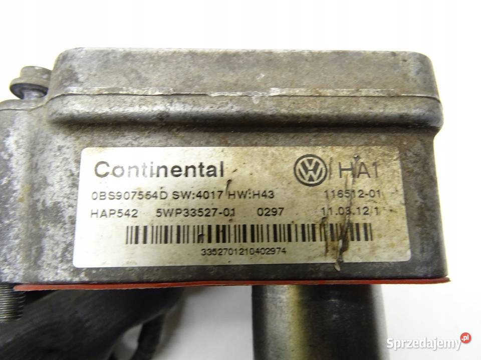 POMPKA STEROWNIK HALDEX 0BS907554D AUDI Q3 A3 S3 Podzespoły skrzyń biegów