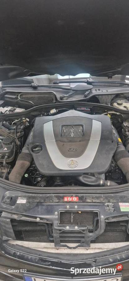 Mercedes S350 W221 LPG z polskiego salonu czarny