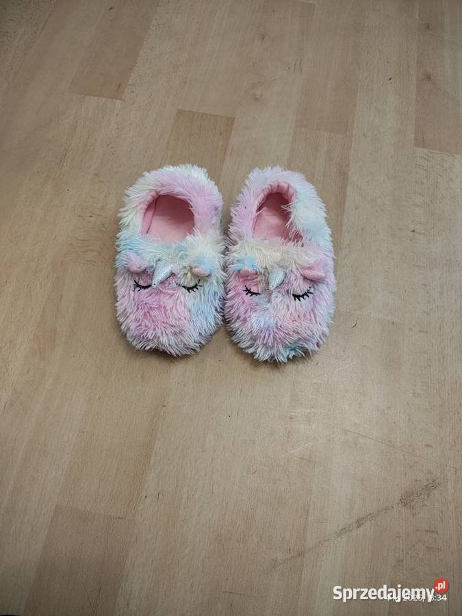 Kapcie papcie dziewczynki jednorożec dziewczynka Szczecin
