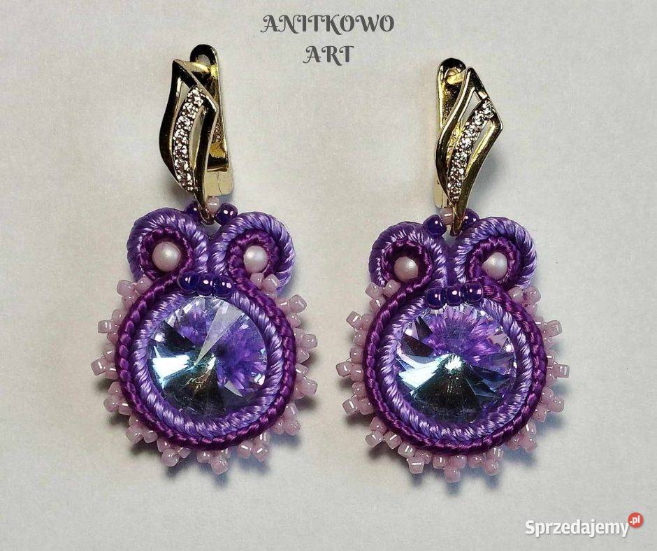 MINI FIOLETKI ze Swarovskim SUTASZ Katowice