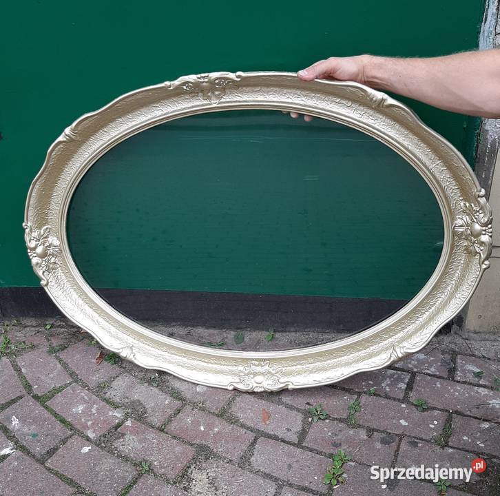 Obraz w zdobionej ramie Chorzów