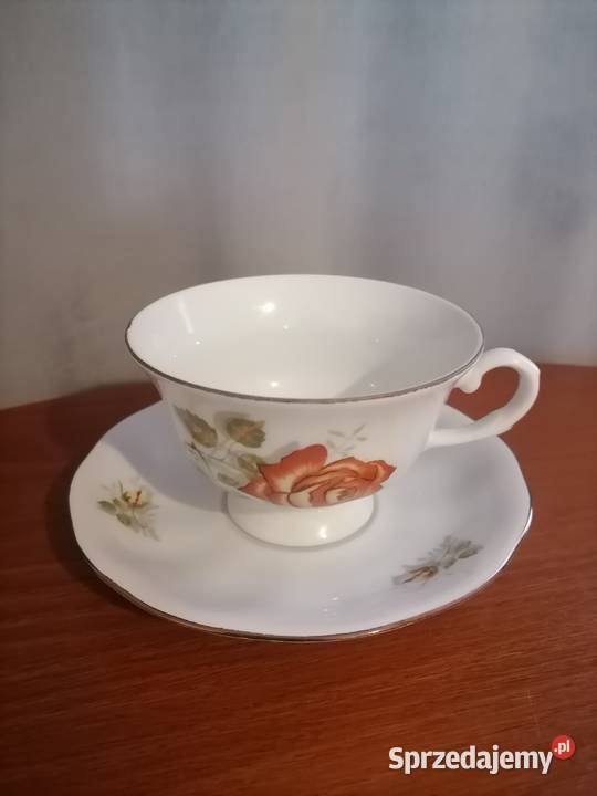 Duet Róża Pomarańczowa Karolina PRL Wałbrzych