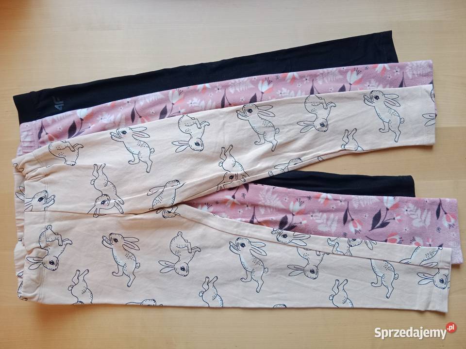 Leginsy zestaw rozmiar 128 Poznań sprzedam