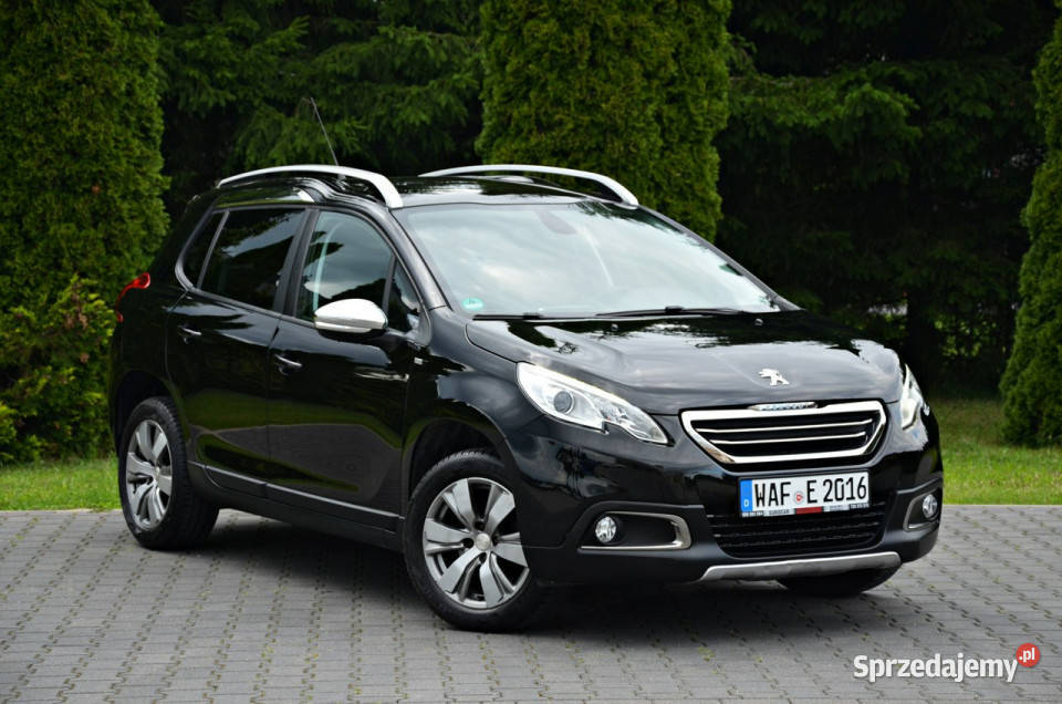 Peugeot 2008 12 Benz 110 LED Serwis Właśnie Ten czarny Ostrów Mazowiecka