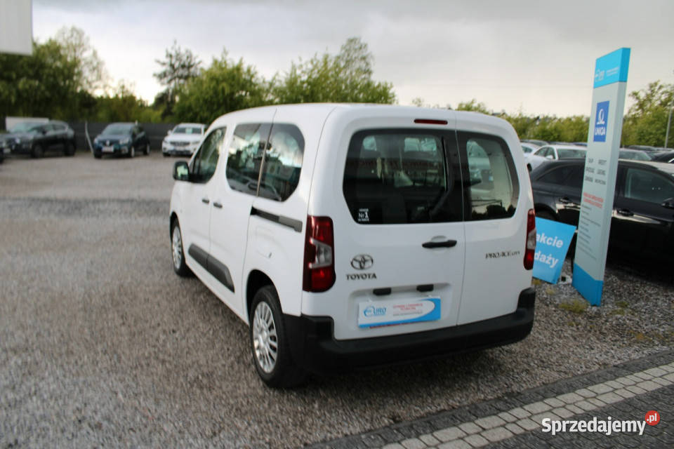 Toyota ProAce City Salon Polska netto 38 943 PLN autoalarm Toyota Warszawa