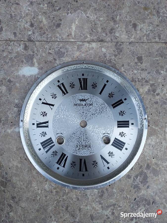 T108 Tarcza zegara ściennego Regulator 31 dniowy pomorskie Tczew