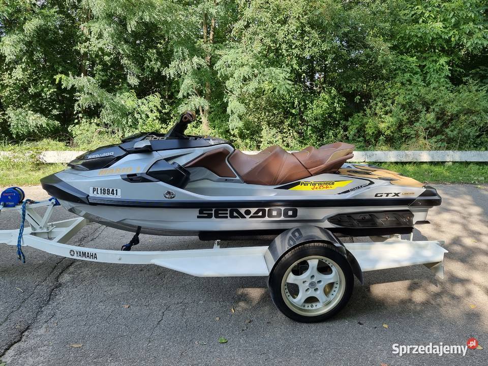 SLICZNY I WŁAŚCICIEL SKUTER WODNY SEA DOO GTX Rytwiany