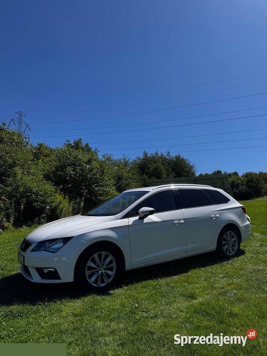 Seat Leon 16 diesel 115 2017r sprowadzony z manualna śląskie Rydułtowy
