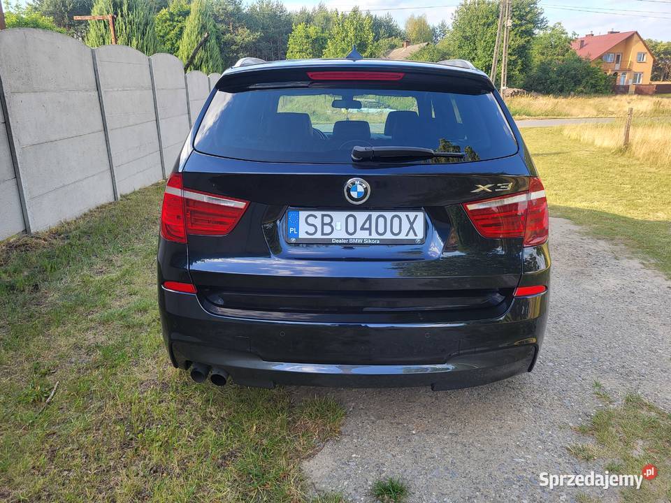 BMW X3 F25 20 MPakiet 2013 Turbo Benzyna Automat Tarnobrzeg