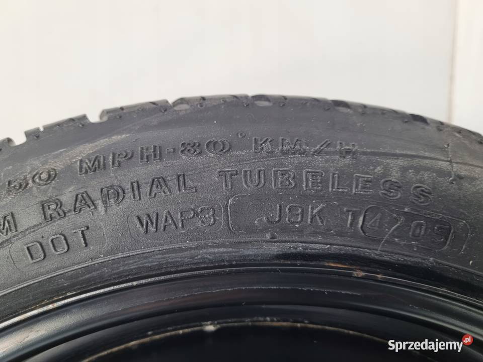 KOŁO DOJAZDOWE ZAPASOWE Opel Vectra C Astra H Chełm