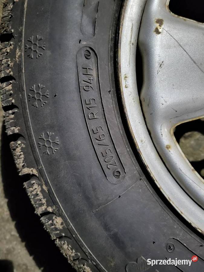 20565 15 opony zimowe dwie okazja tanio Pułtusk sprzedam