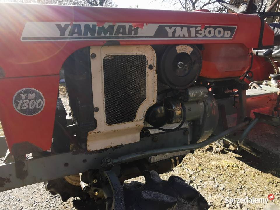 Traktor Yanmar 1300D 4x4 13 podkarpackie Lipnica Dolna