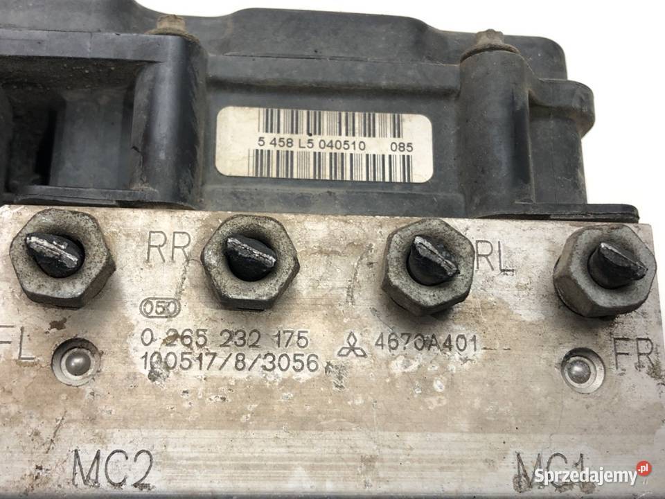 POMPA ABS MITSUBISHI COLT VI 4670A401 13 95 0212 osobowe Układ ABS i ESP