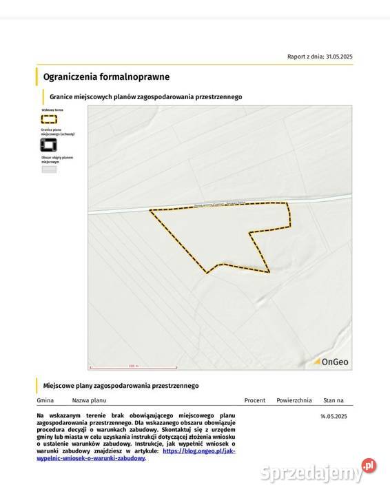 Działka rolna 80 ar Tarnawa Górna