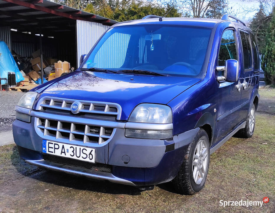 Fiat Doblo Malibu 2003 16 16v Sprzedam manualna Wola Zaradzyńska