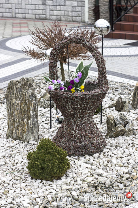 Donice z betonu do ogrodu podkarpackie Lipiny