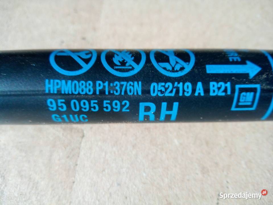 Siłowniki tył klapy Chevrolet Trax Mokka Ecore osobowe Turek