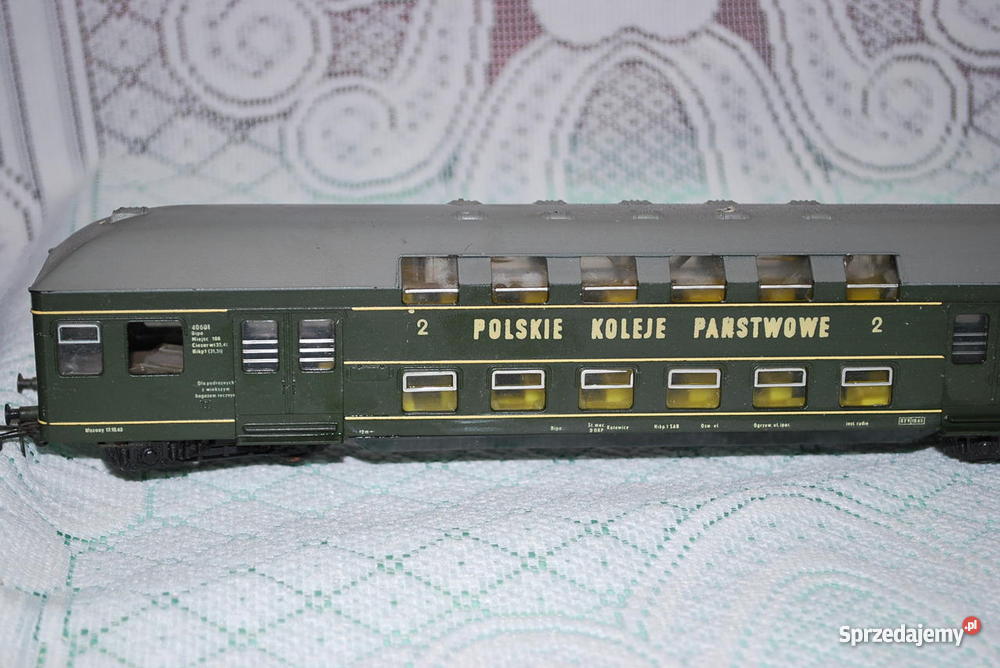 Wagon Osobowy Piętrowy 2członowy BIPA H0