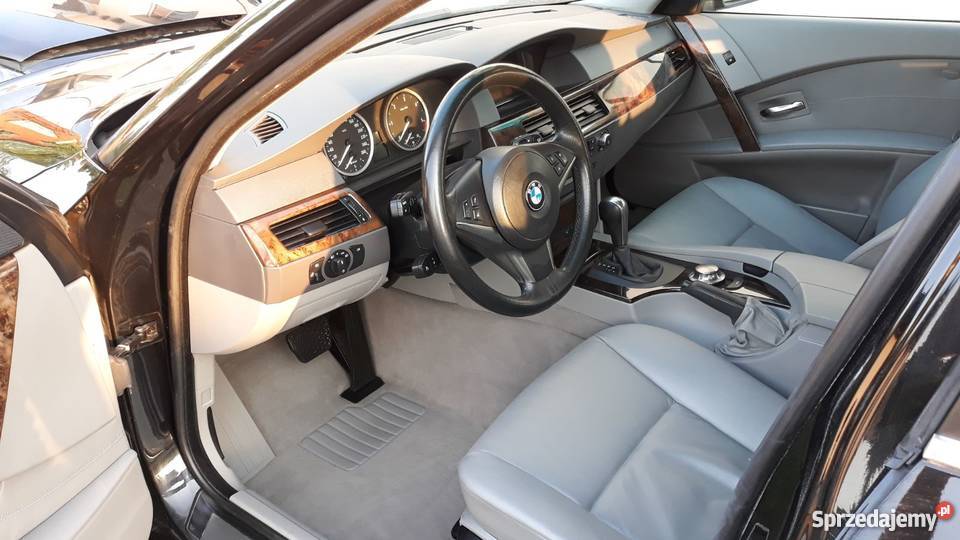 BMW E60 TOURING 530D CZARNA OPŁATACH Kostrzyn