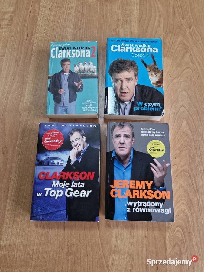 4 książki Clarkson Top Gear Świat według Poradniki, albumy i reportaże Nowy Dwór Mazowiecki