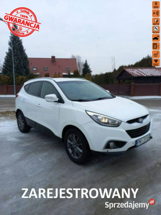Hyundai ix35 navi klimatronic gwarancja wspomaganie kierownicy Zbąszyń sprzedam