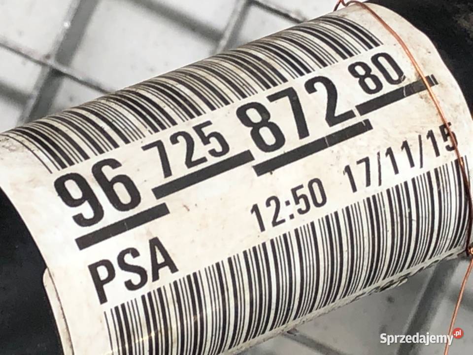 PÓŁOŚ LEWY PRZÓD DS DS 5 9672587280 16 210 1518 sprzedam