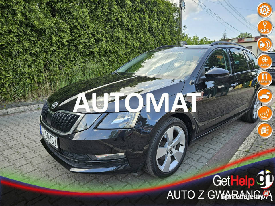koda Octavia Automat DSG Nawigacja Podgrzewane czarny Ruda Śląska
