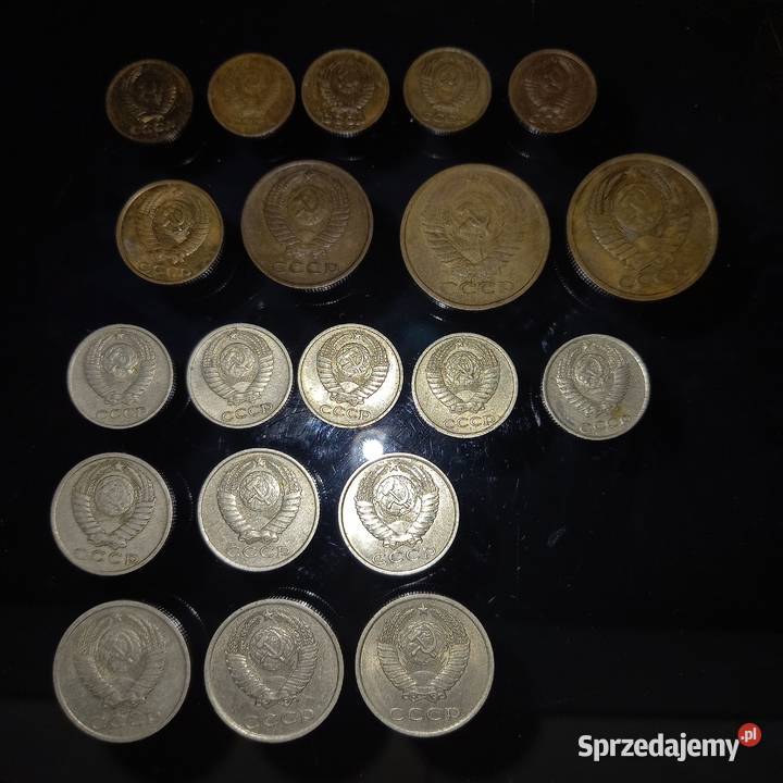 CCCP kopiejki 1961 1989 20sztuk Zemborzyce Podleśne