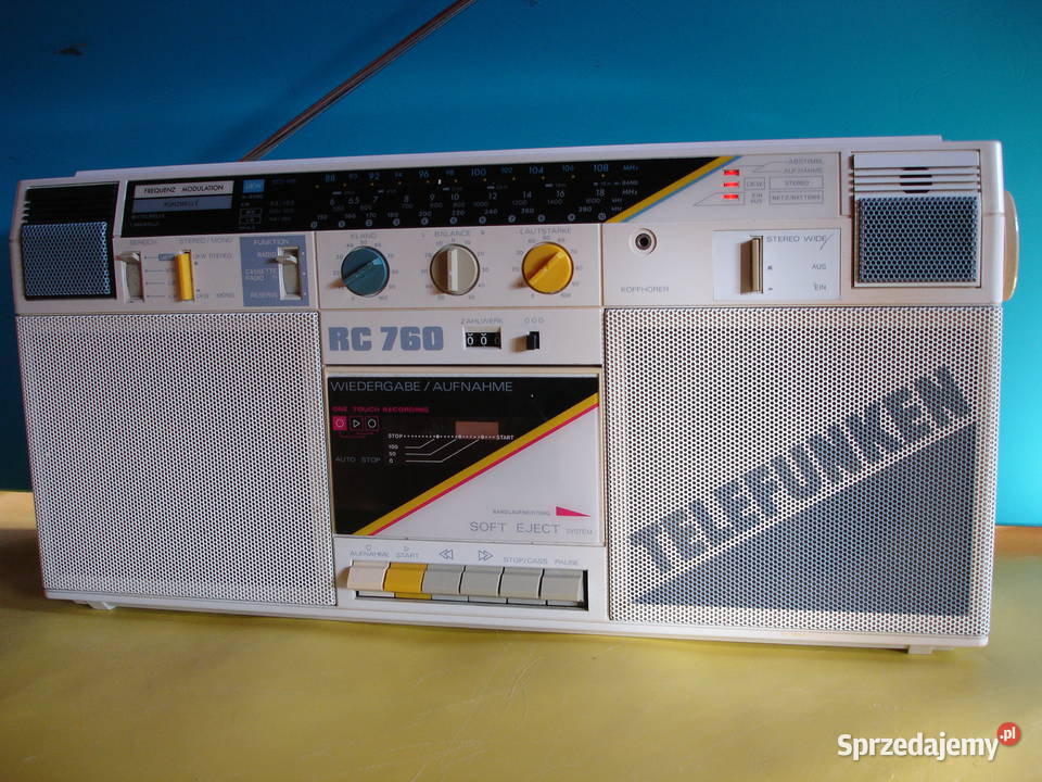 Radiomagnetofon TELEFUNKEN RC760 Zielona Góra