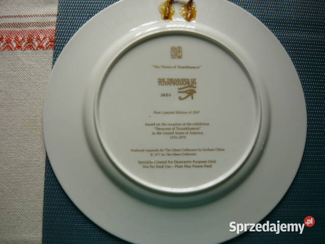 Tależ kolekcjonerski Egipt Myszków sprzedam