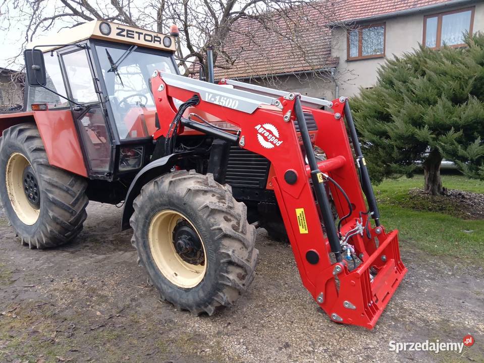 Ładowacz czołowy V1500 AGROSPED MONTAŻ cała 6 Włoszczowa
