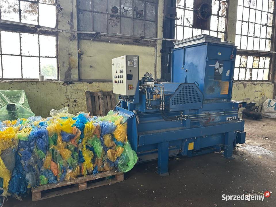 Belownica prasa kanałowa automatyczna do folii Drzewica