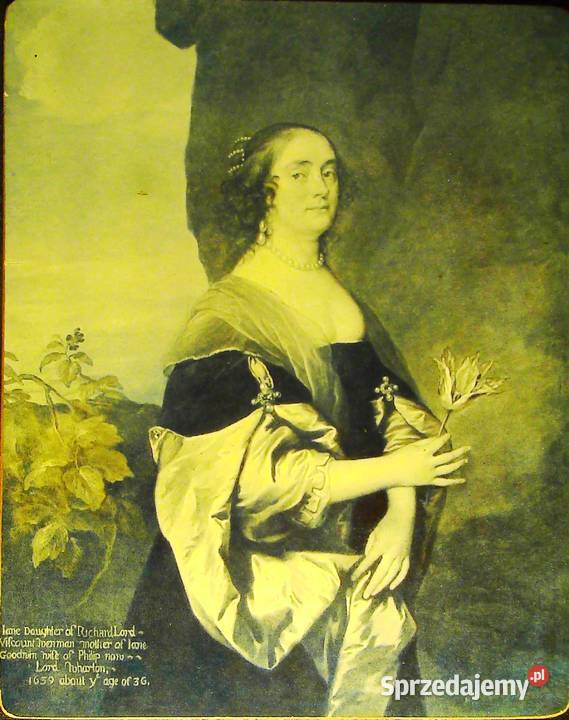 Portret Jane Goodwin pędzla Anthonisa van Dycka Kraków