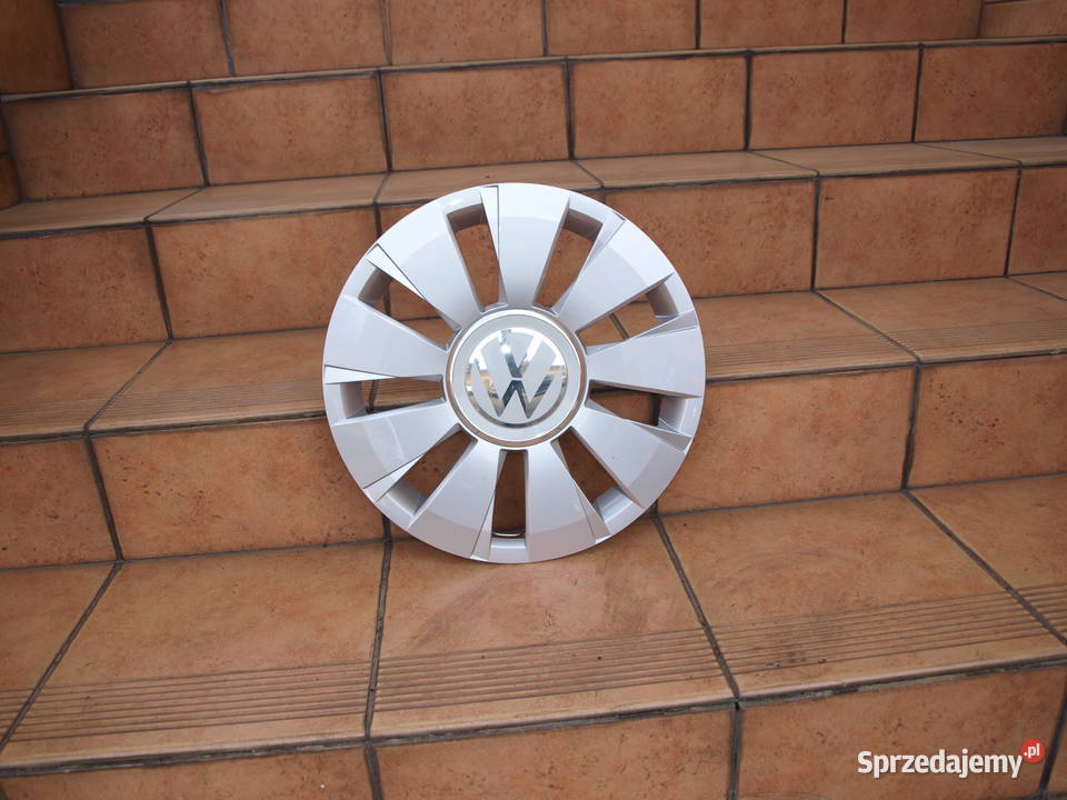 VW kołpak 14 oryginalny chrom 1 sztuka Kalisz