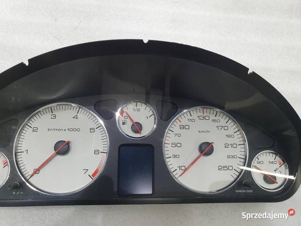 LICZNIK ZEGARY PEUGEOT 407 20 HDI EU 9658138480 wielkopolskie